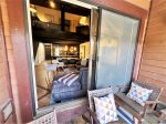 Chill on your private balcony with seating and epic views of Mt. Baldy